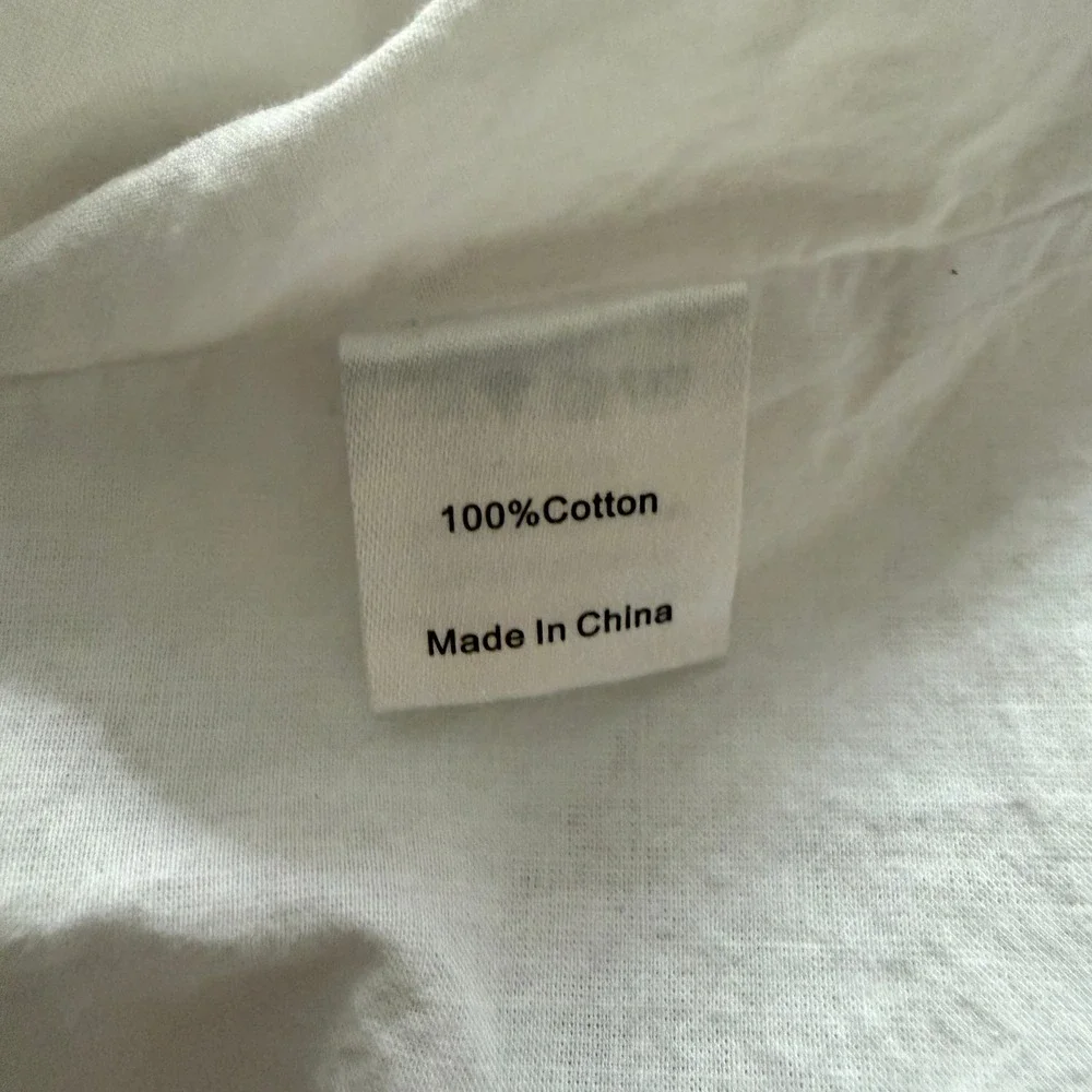Tuckernuck Women's White Summer Dress Eyelet Tiered XL Good MENDED - Picture 3 of 10